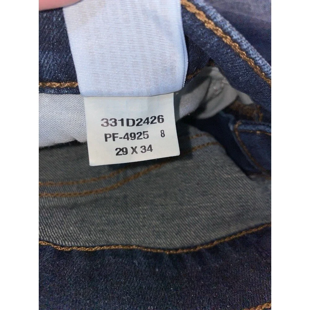 Hollister Slim Straight Jeans Epic Flex Dark Wash 29x34